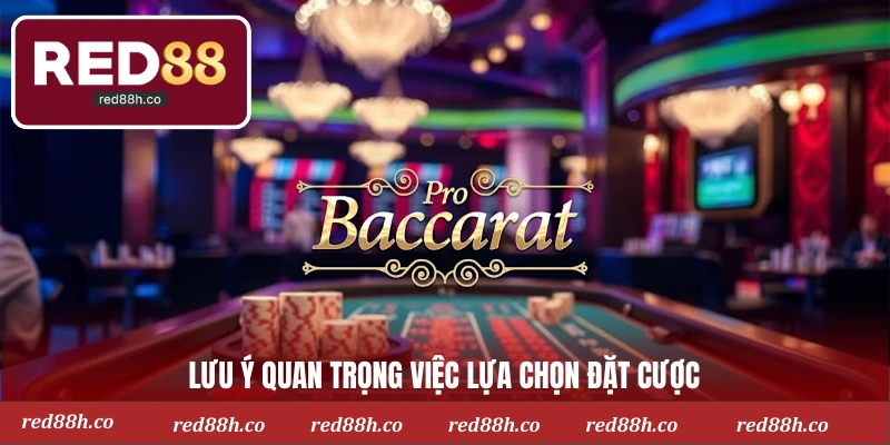 Lưu ý quan trọng việc lựa chọn đặt cược